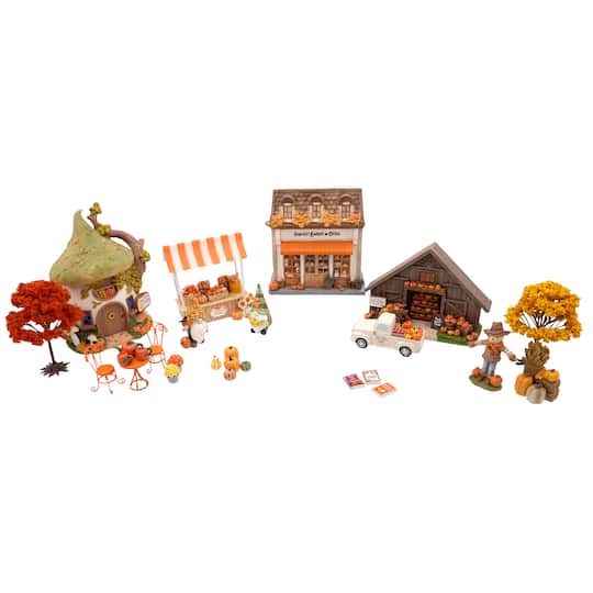 Mini Pumpkin Harvest Barn by Ashland®